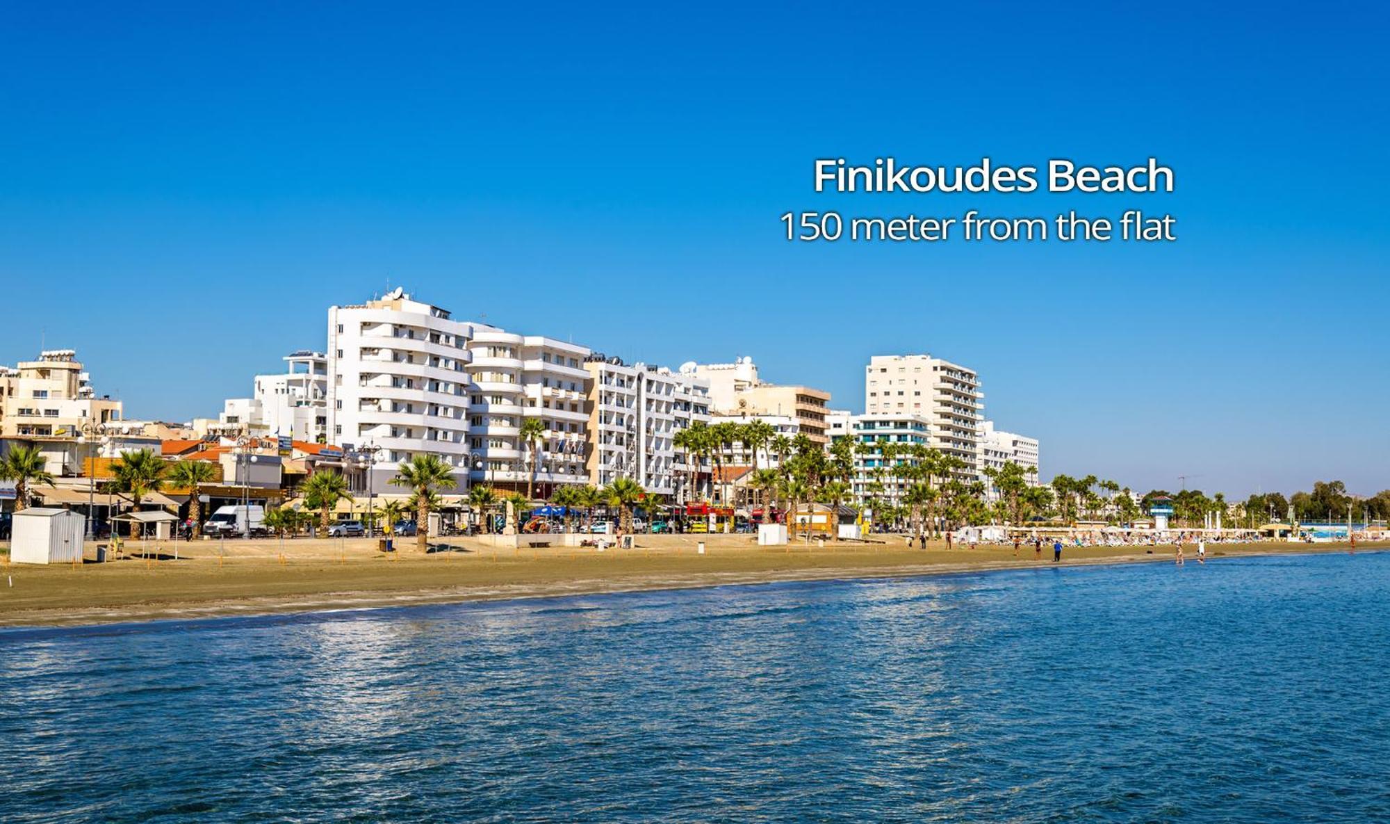 Paradise Palms Seaview Apartment Larnaca Esterno foto